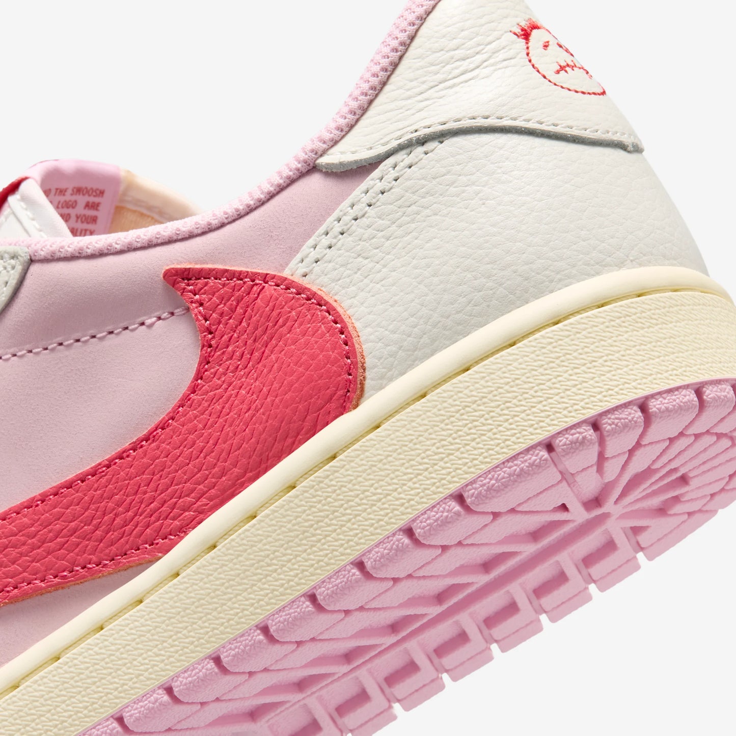 Jordan 1 Retro Low OG SP Travis Scott Sail Tropical Pink