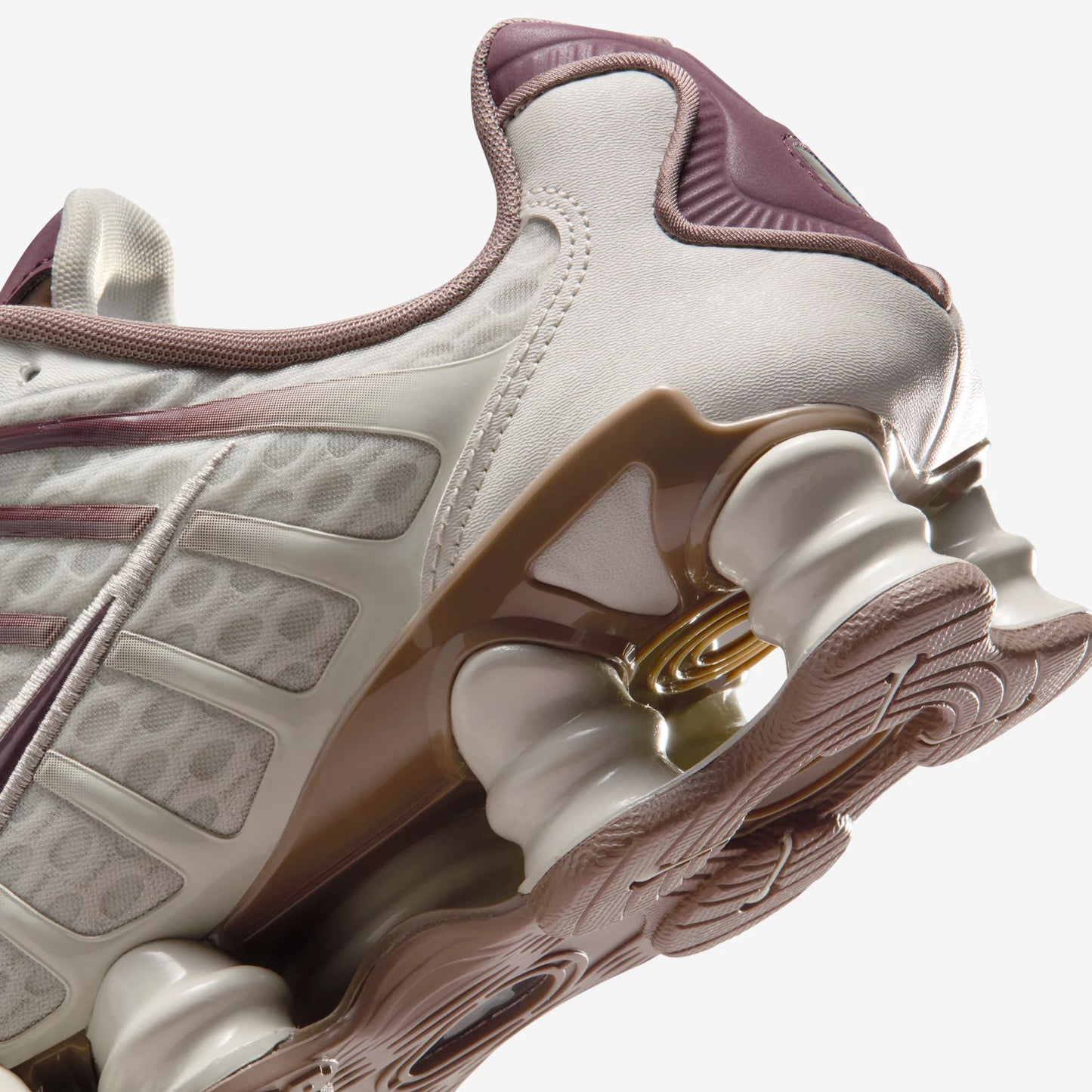 Nike Shox TL Light Bone Burgundy Crush (Women's)