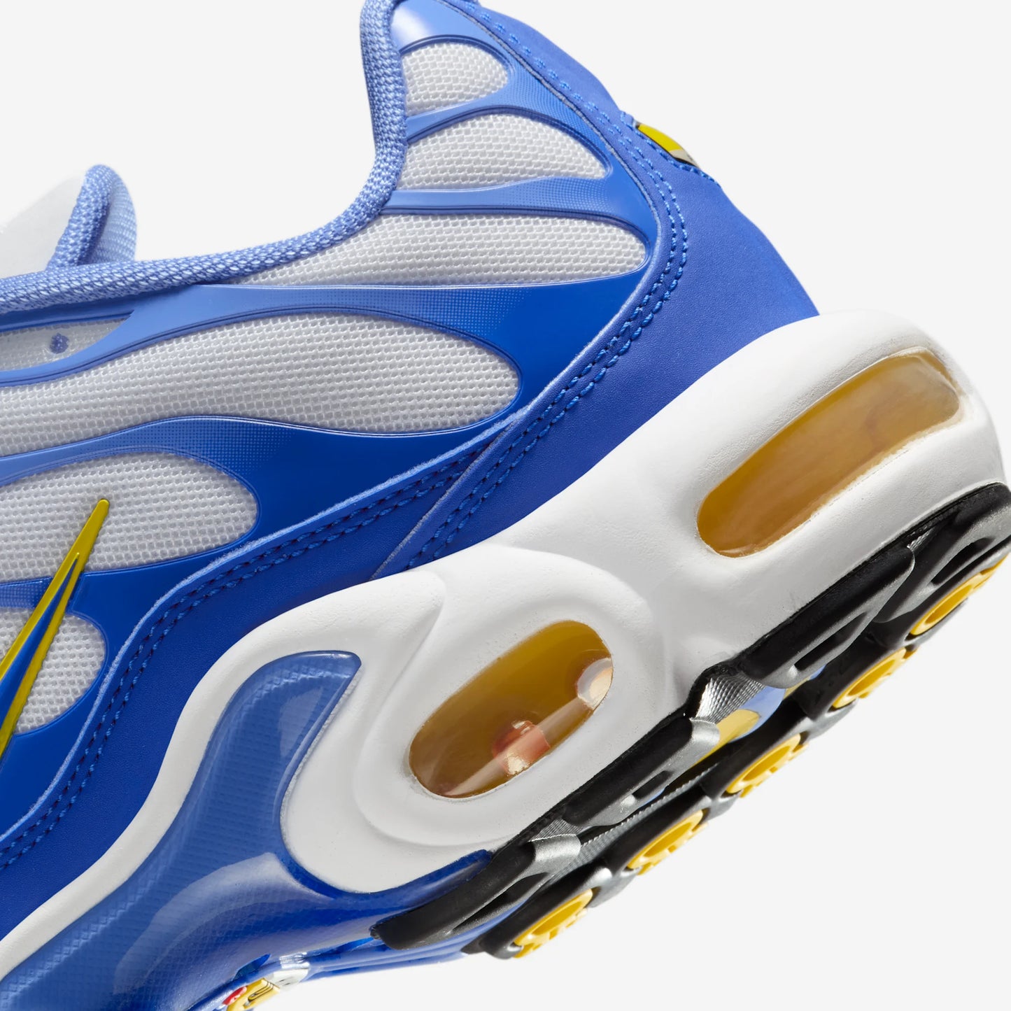 Nike Air Max Plus White Lyon Blue Varsity Maize