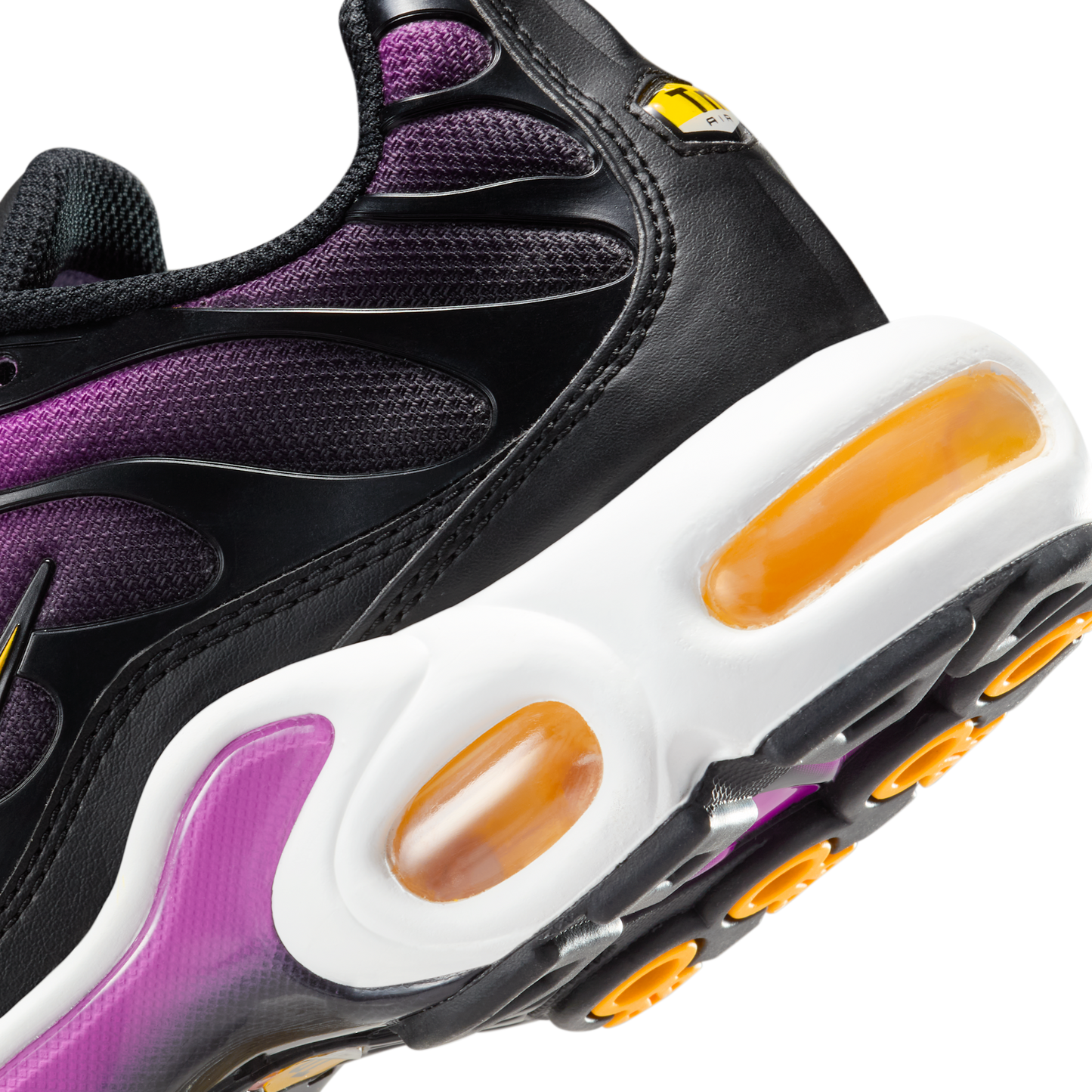 Nike Air Max Plus Black Laser Orange White Hyper Violet (Women's)