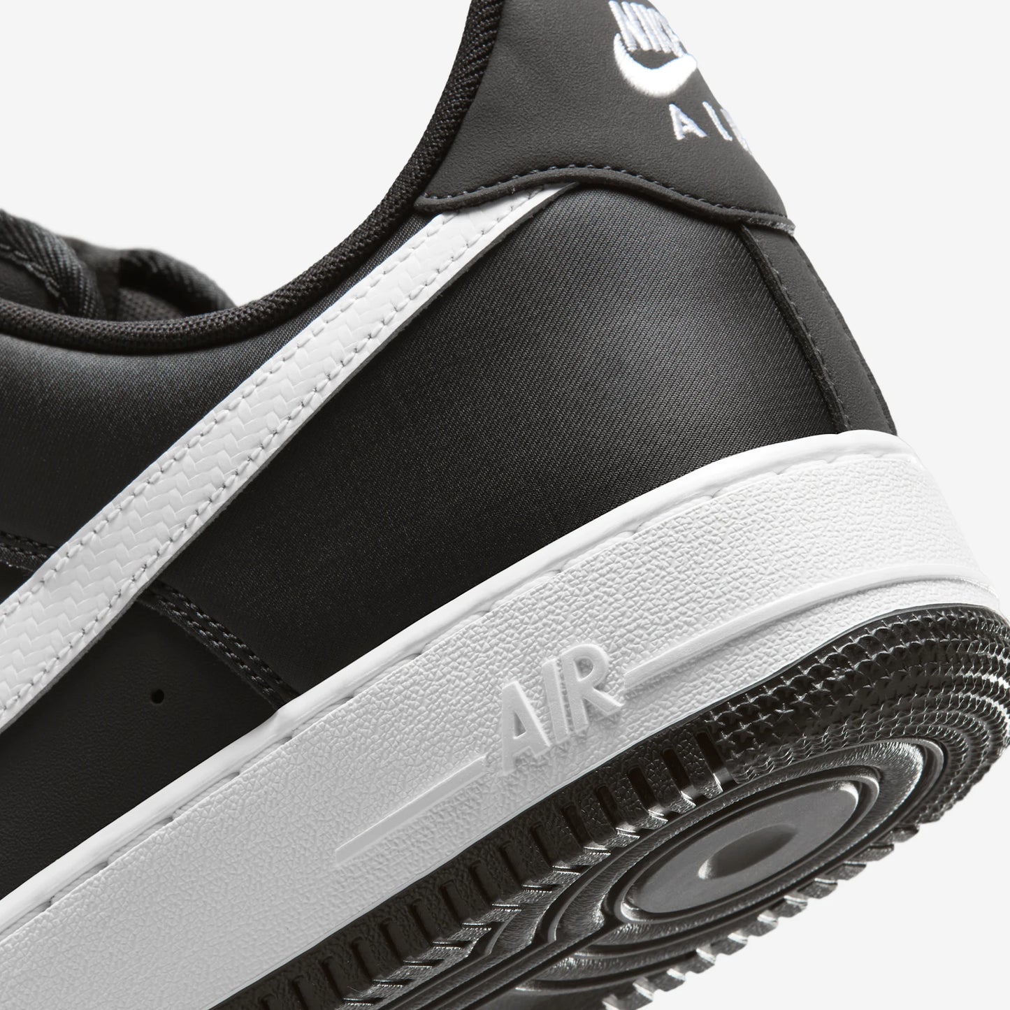 Nike Air Force 1 Low '07 LV8 Carbon Fiber Swoosh Black White