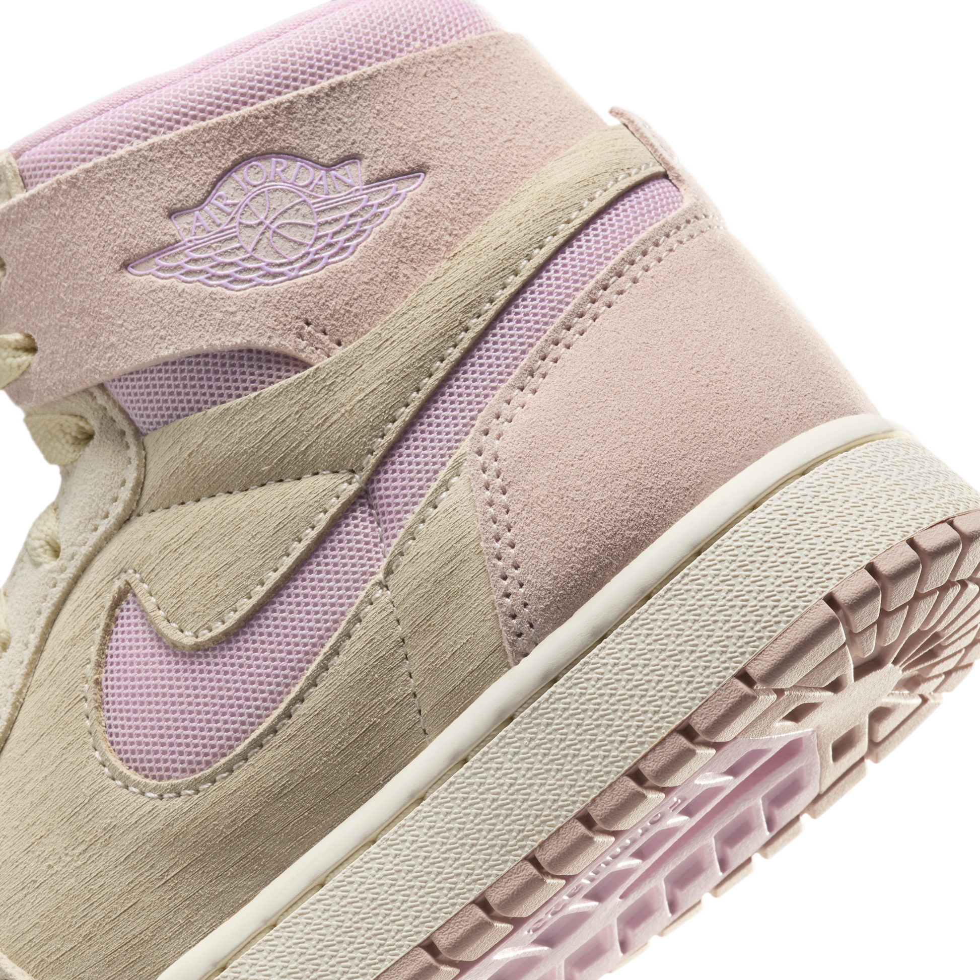Jordan 1 High Zoom Air CMFT 2 Muslin Plum Chalk (Women's)
