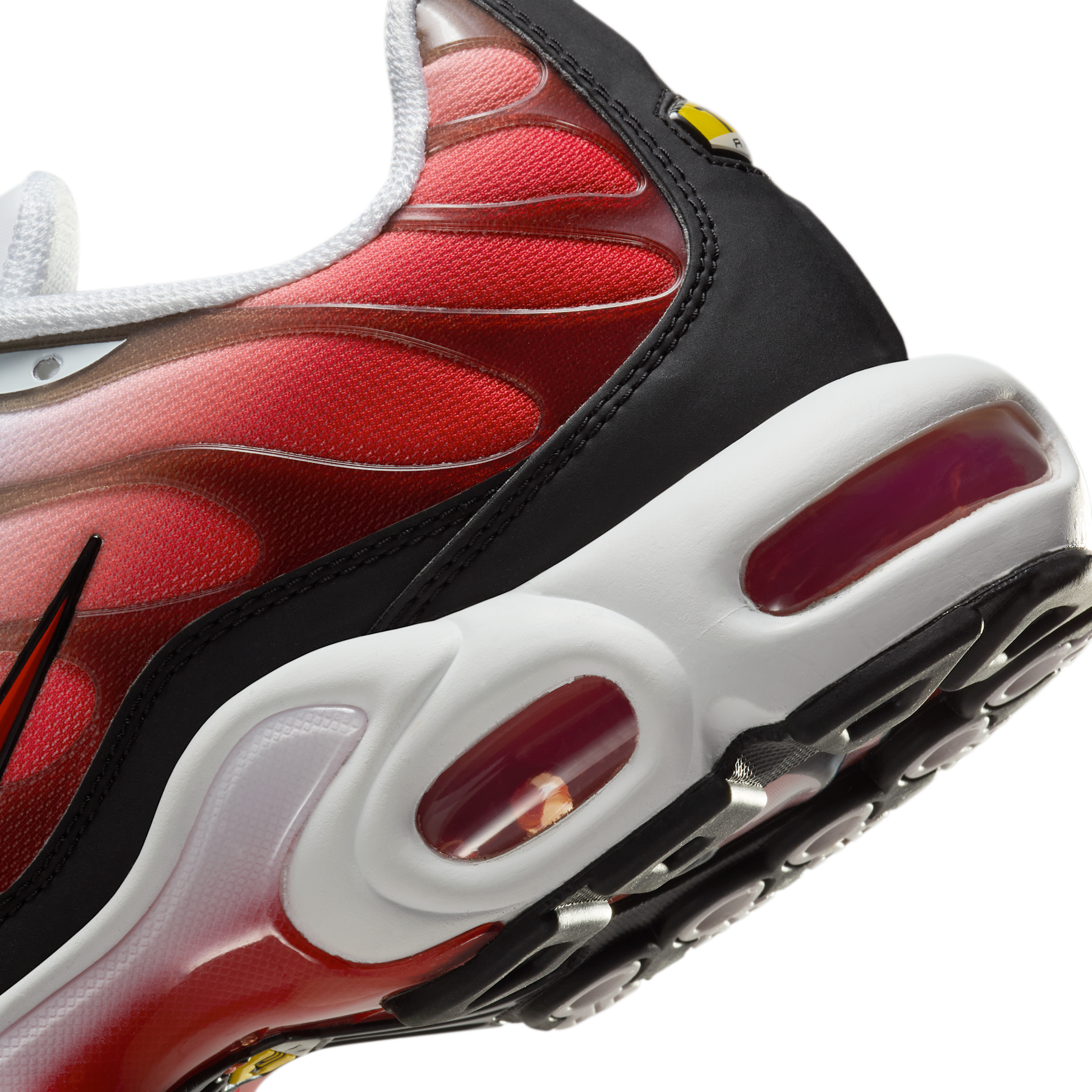 Nike Air Max Plus White Black University Red