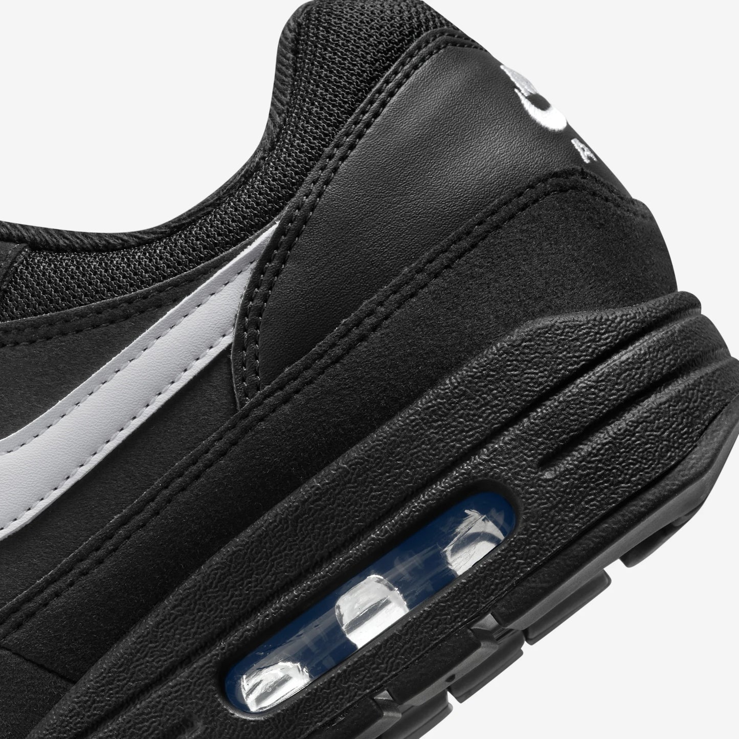 Nike Air Max 1 Black White Swoosh