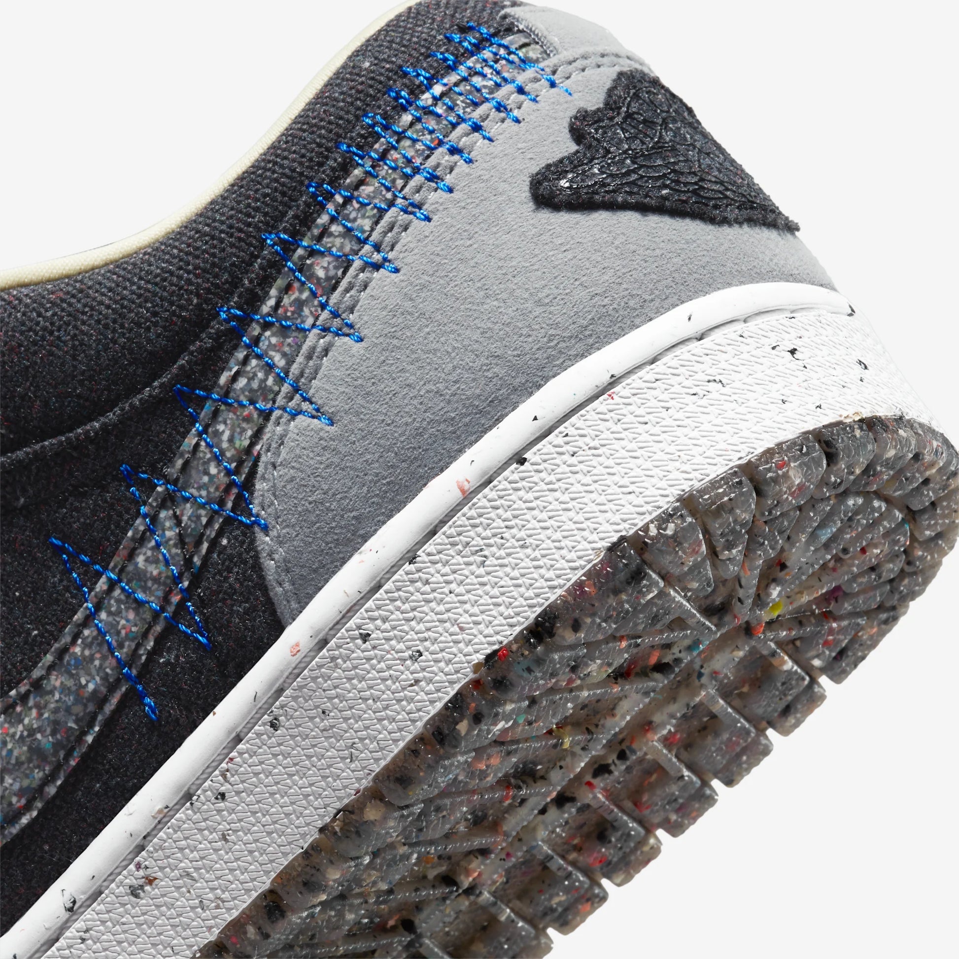 Jordan 1 Low SE Crater Black Grey