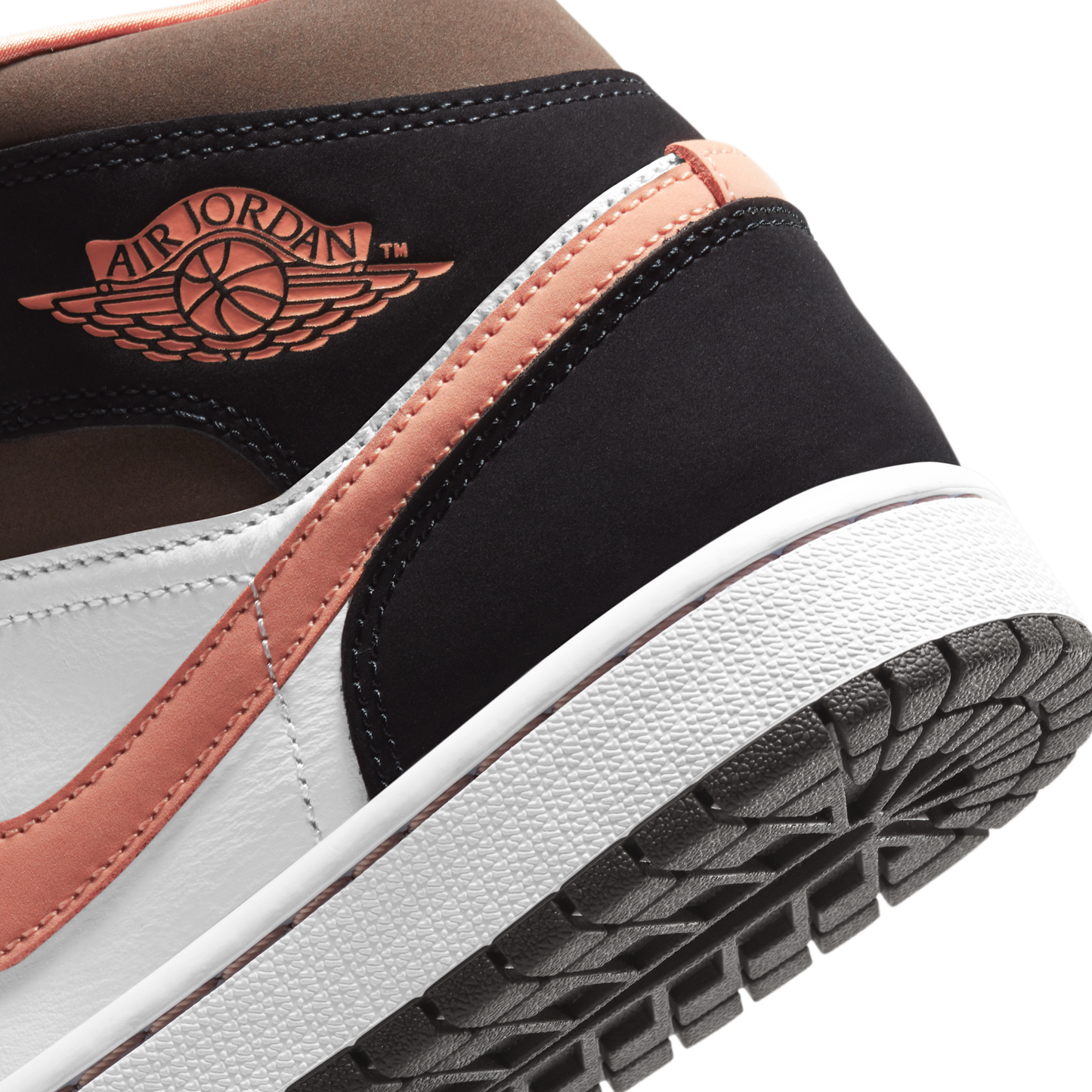 Jordan 1 Mid Peach Mocha (Women's)
