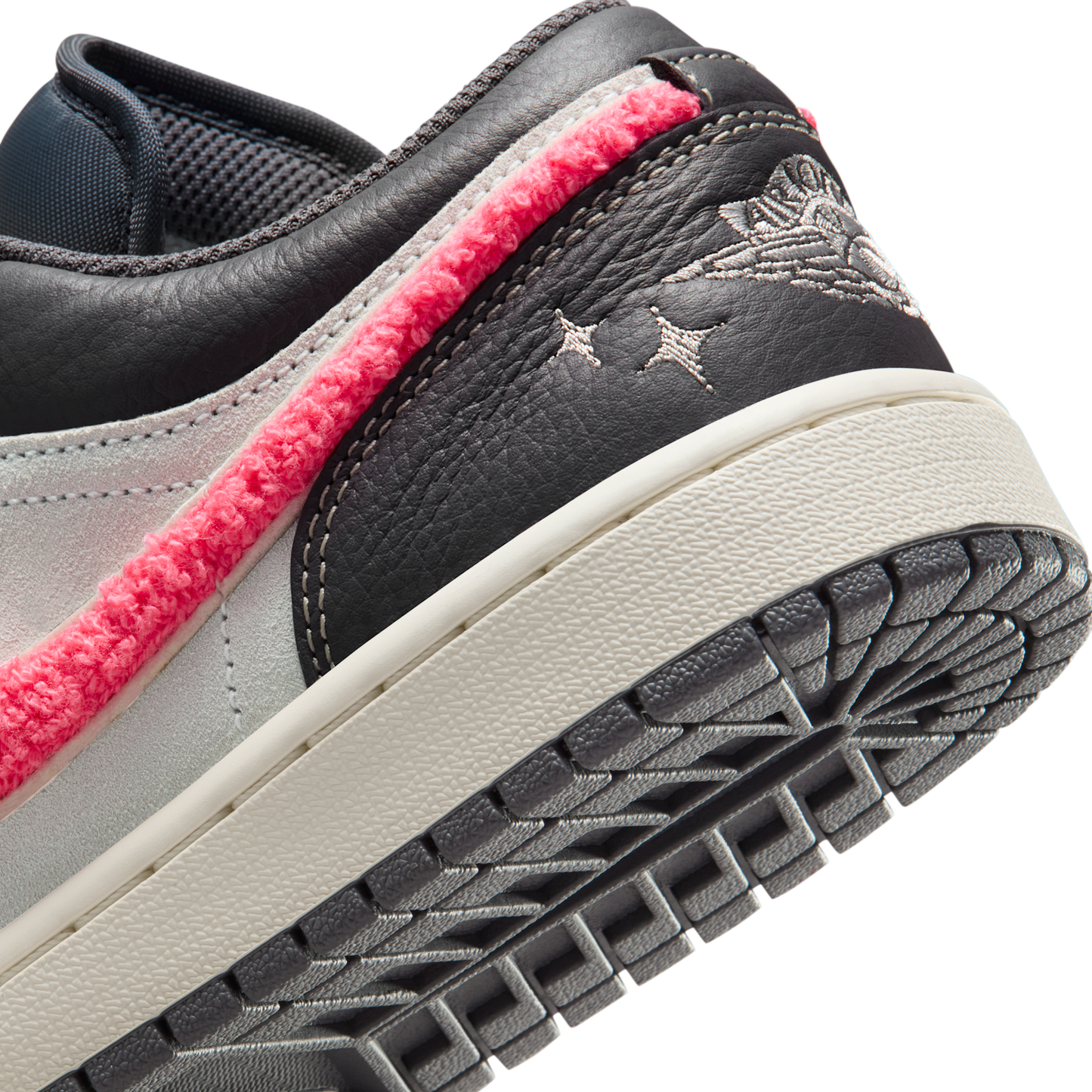 Jordan 1 Low Light Graphite Hot Punch (Women's)