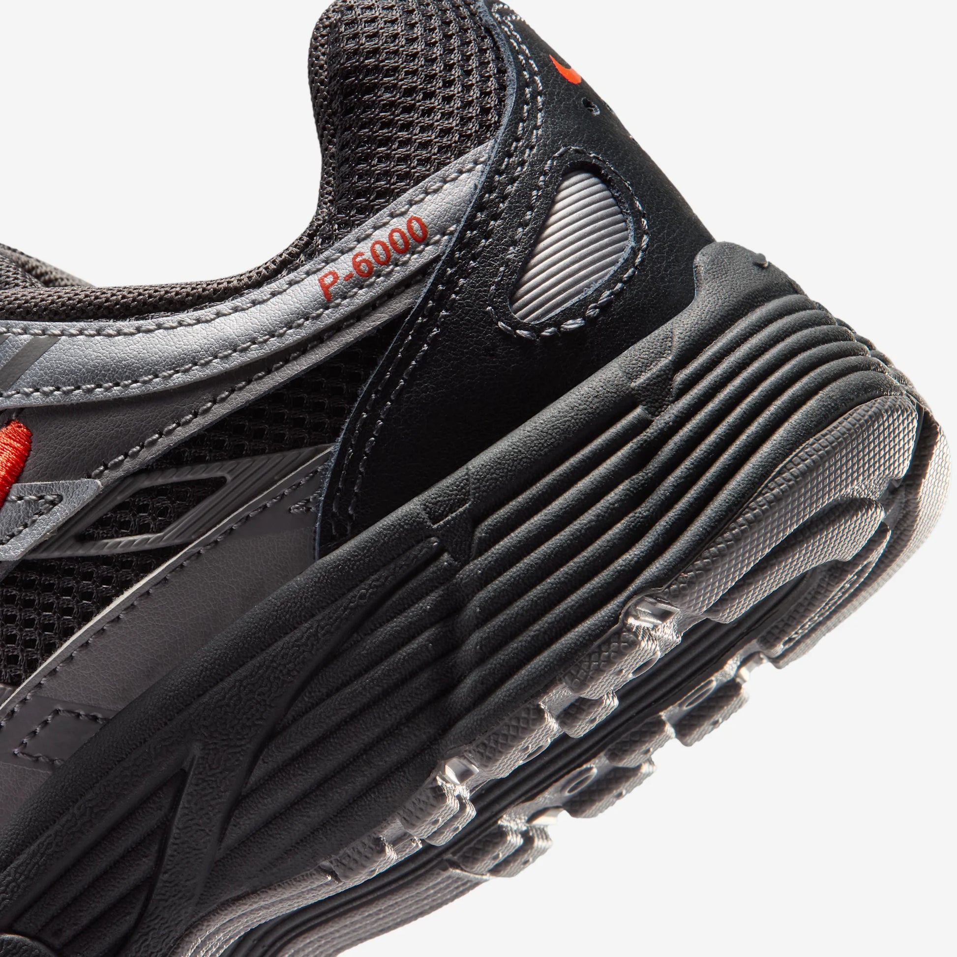 Nike P-6000 Anthracite Picante Red Metallic Cool Grey (GS)