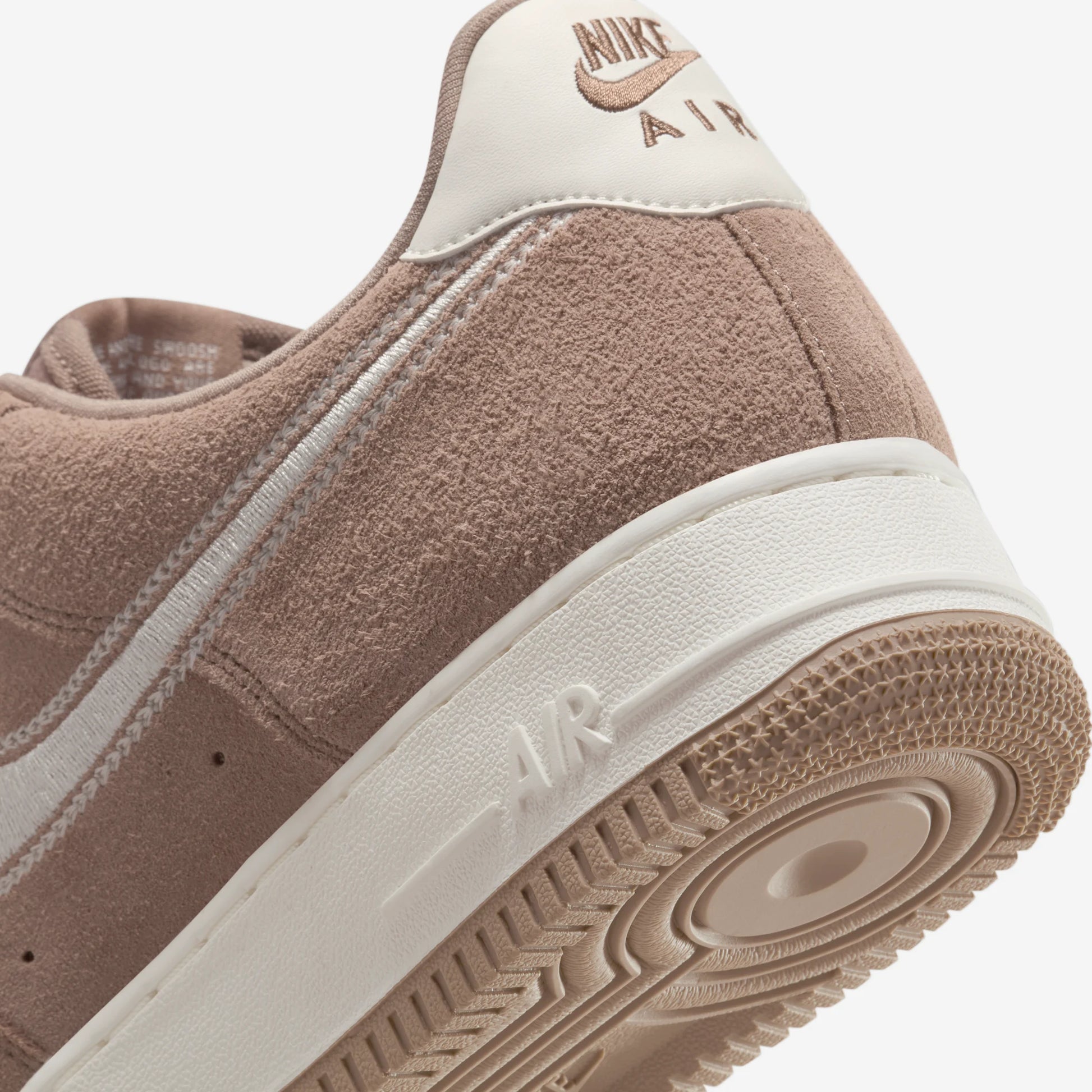 Nike Air Force 1 Low '07 LV8 Mink Brown Embroidered Swoosh