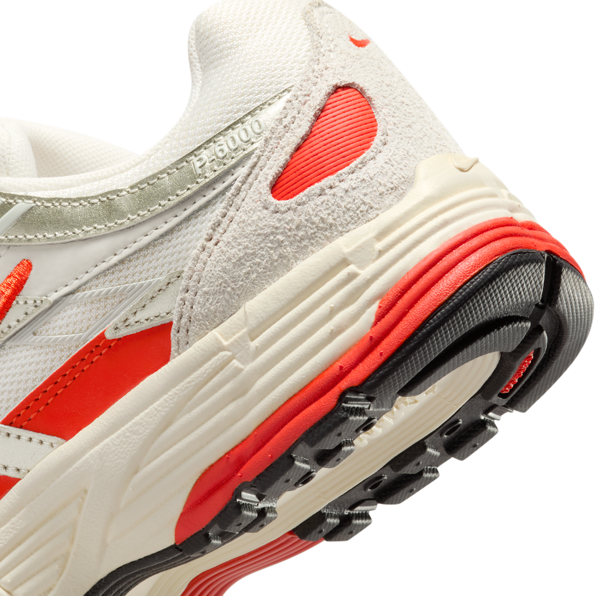 Nike P-6000 Sail Pale Ivory Light Bone Picante Red (Women's)