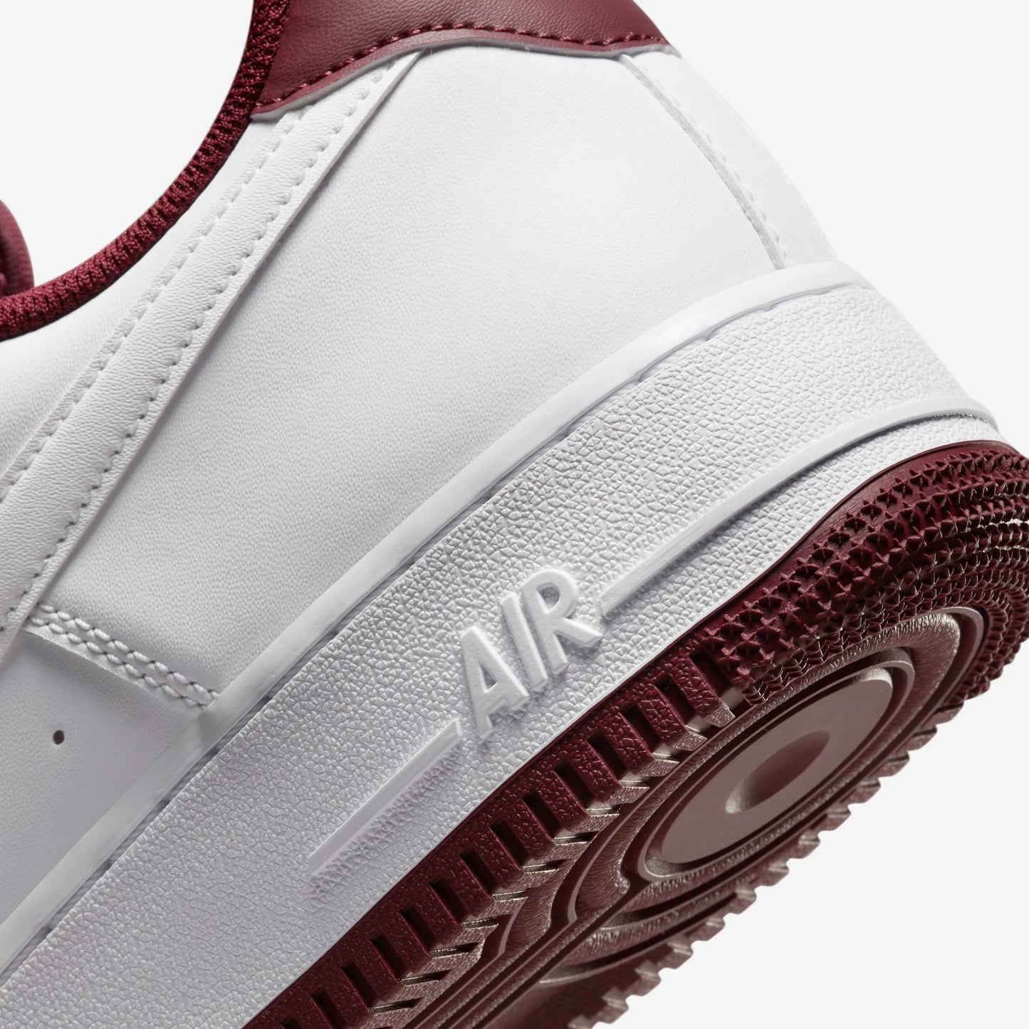 Nike Air Force 1 Low '07 White Dark Beetroot
