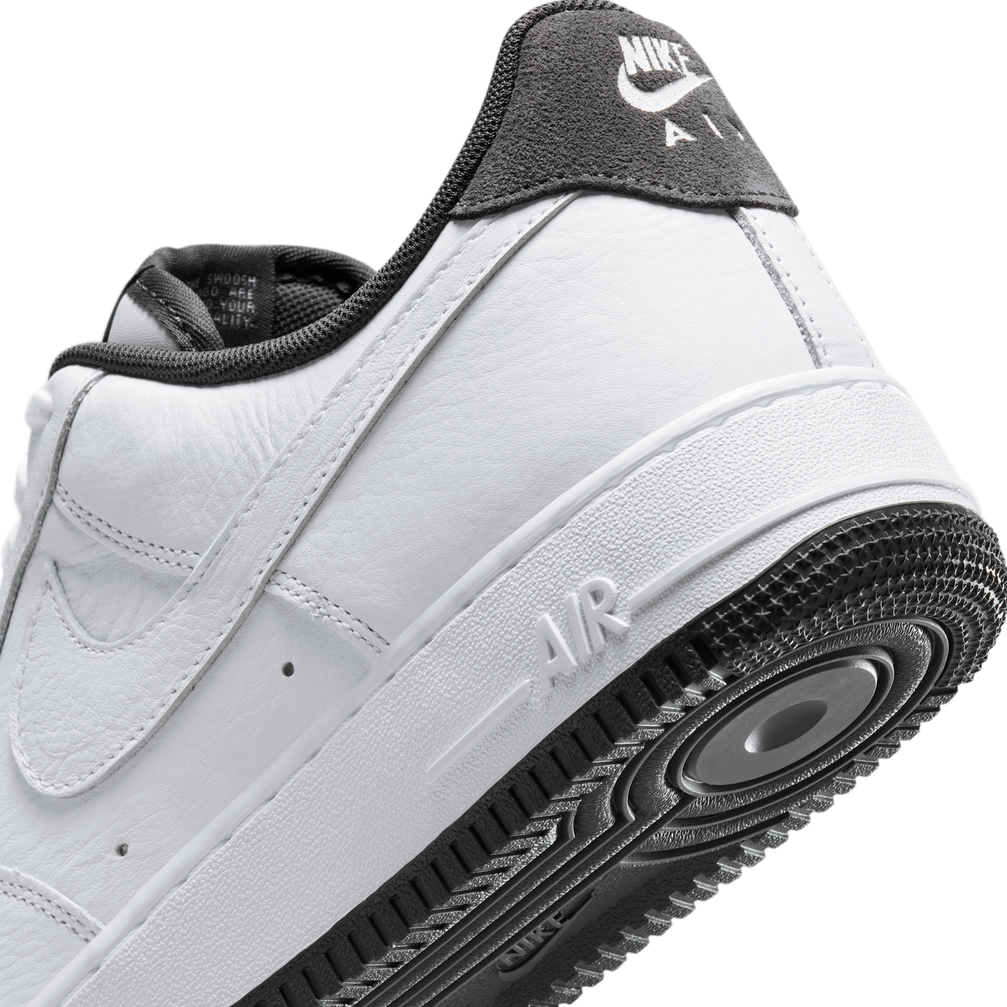 Nike Air Force 1 Low '07 White Anthracite Mini Swoosh