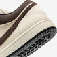 Jordan 1 Low Premium Pale Ivory Off Noir Baroque Brown
