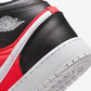 Jordan 1 Mid SE White Black Infrared (GS)