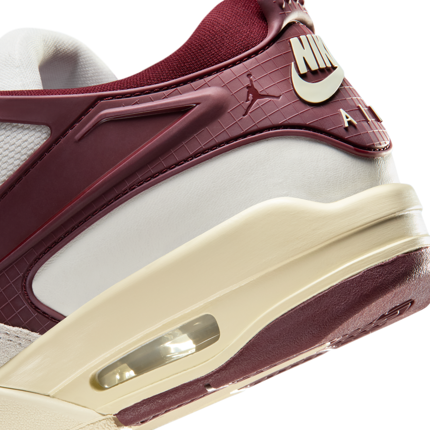 Jordan 4 RM Sail Dark Team Red Coconut Milk (Women's)