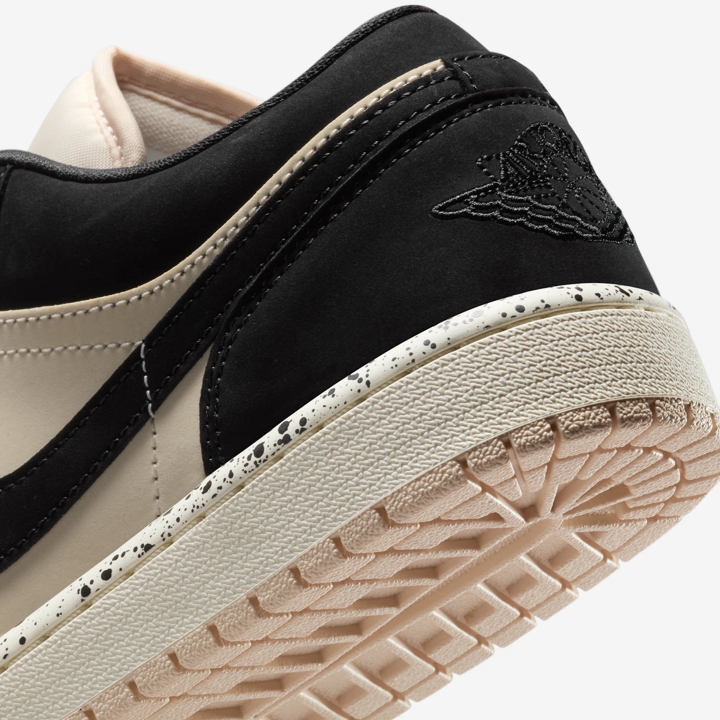Jordan 1 Low Black Guava Ice (Speckled Midsole) (Women's)