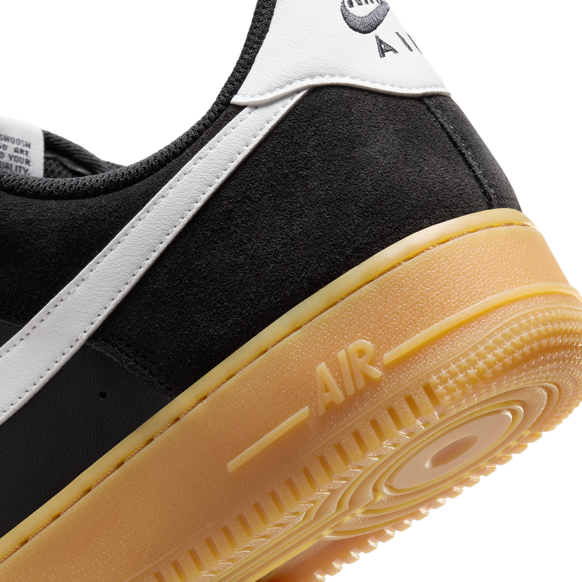 Nike Air Force 1 Low '07 LV8 Black Summit White Gum