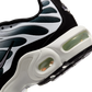 Nike Air Max Plus Black White Sail Metallic Cool Grey (GS)