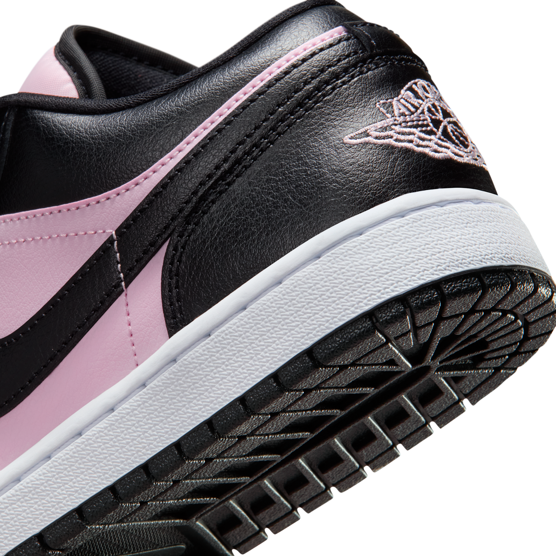 Jordan 1 Low Pink Foam Black (Women's)