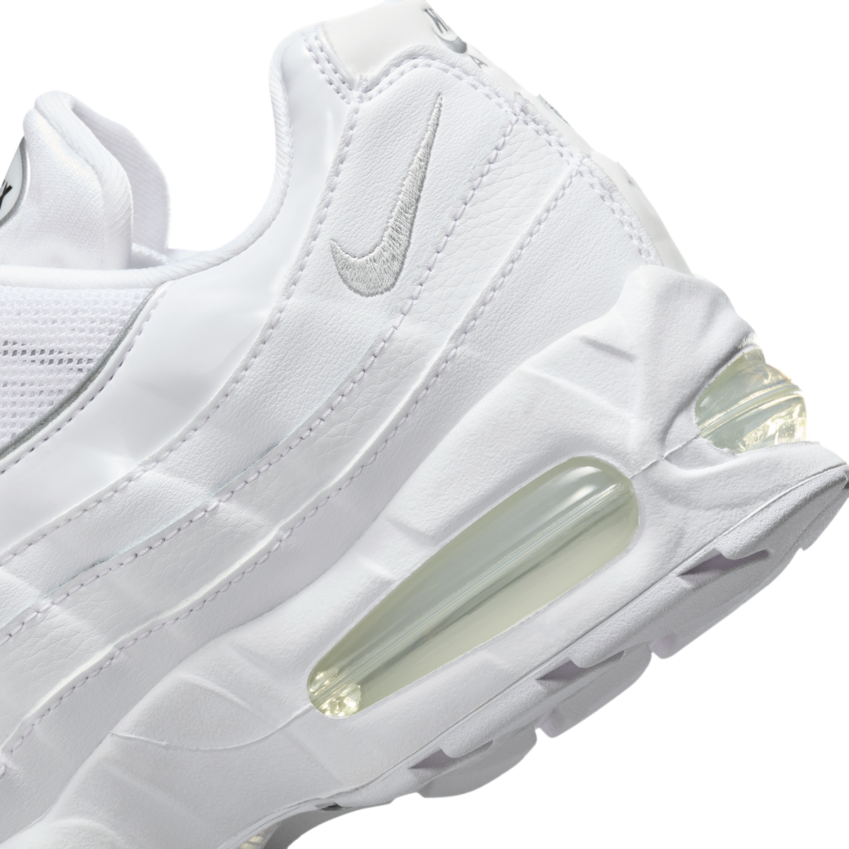 Nike Air Max 95 Big Bubble White Patent (Women's)