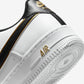 Nike Air Force 1 Low '07 LV8 Double Swoosh White Metallic Gold (GS)
