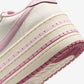 Jordan 1 Low Triple Stack Pale Ivory Iced Carmine (Women's)