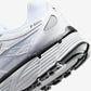 Nike P-6000 White Metallic Silver Black