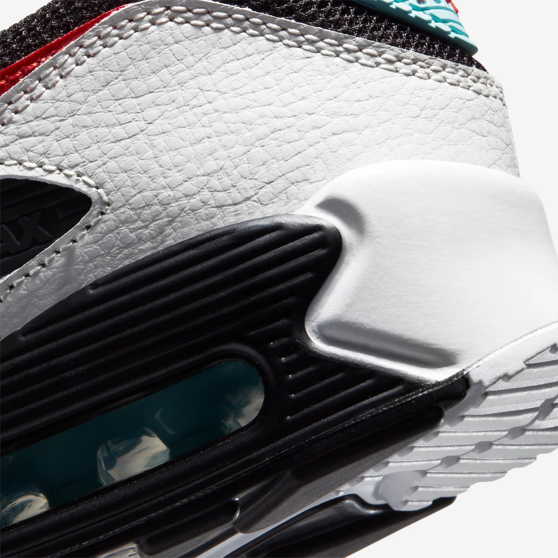 Nike Air Max 90 Aqua Red White Black (Women's)