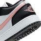 Jordan 1 Low White Black Rust Pink (GS)