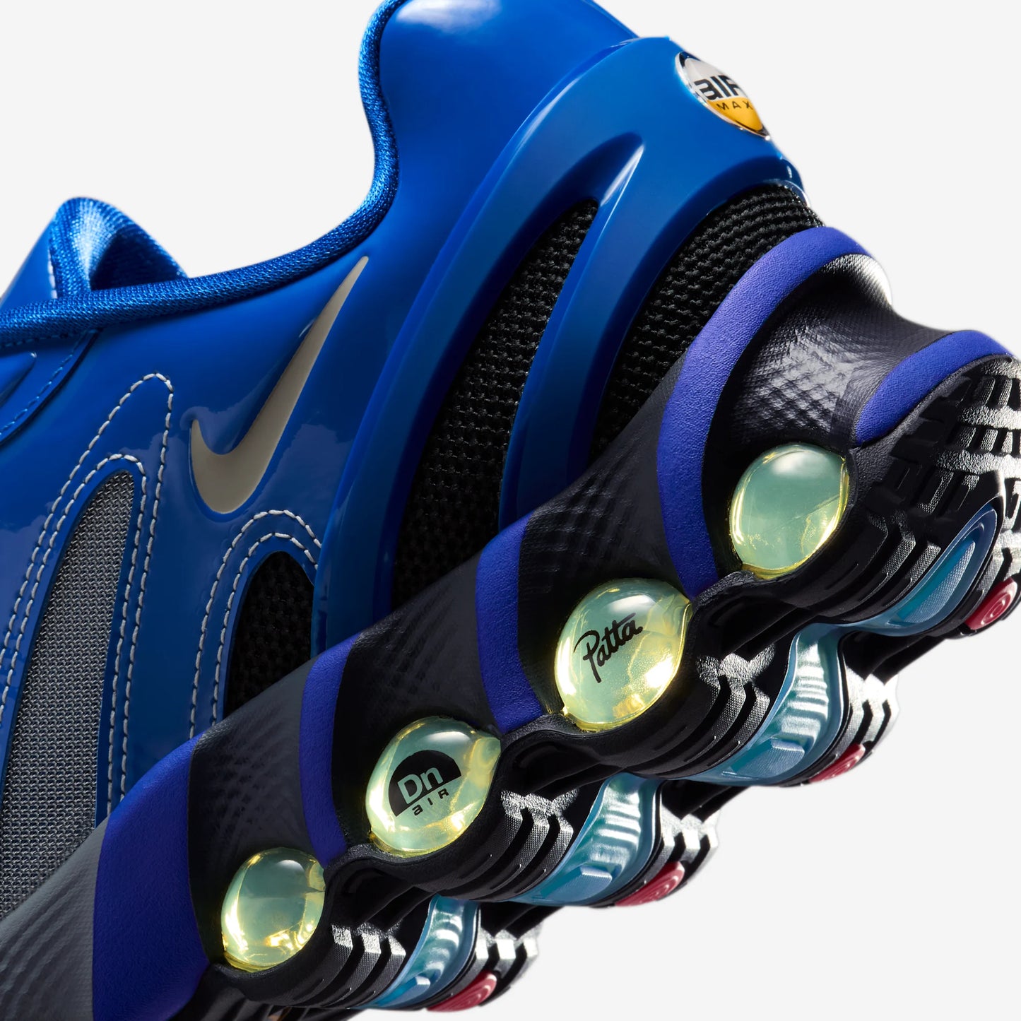 Nike Air Max Dn8 Patta Game Royal Metallic Silver