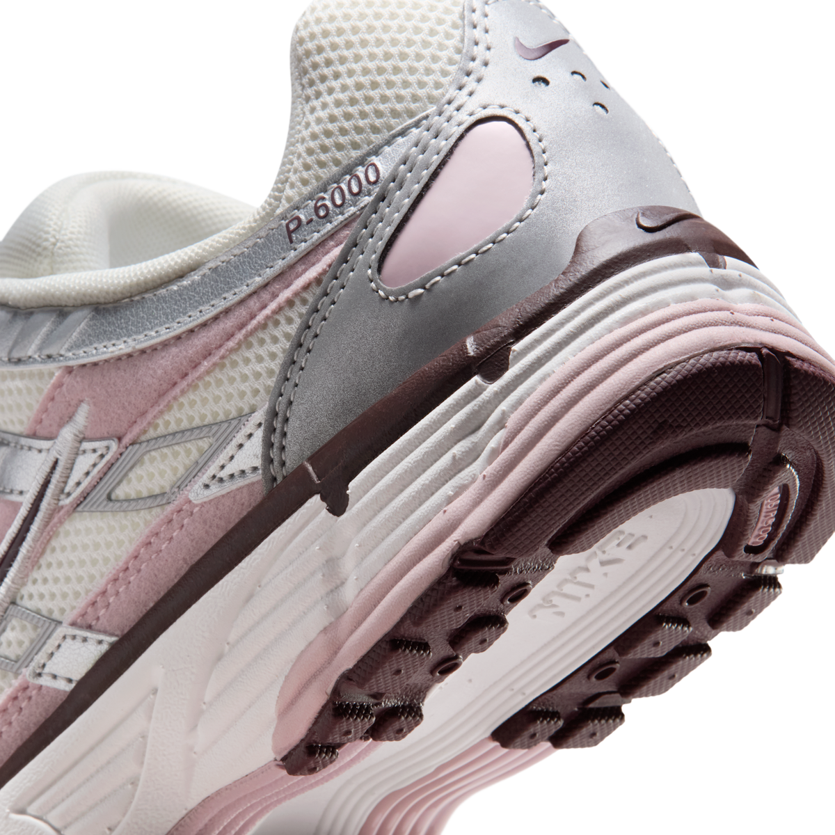 Nike P-6000 Silver Burgundy Plum Chalk (Women's)