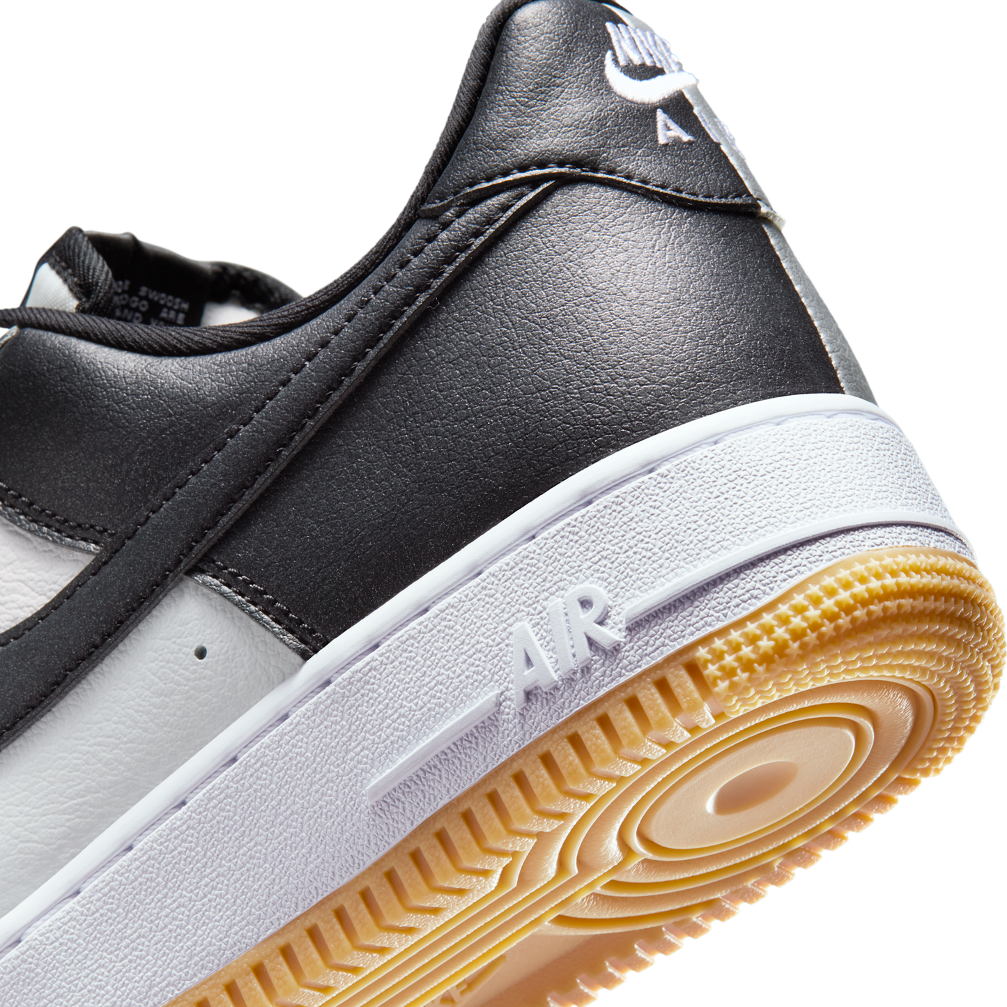 Nike Air Force 1 Low '07 LV8 White Black Metallic Silver