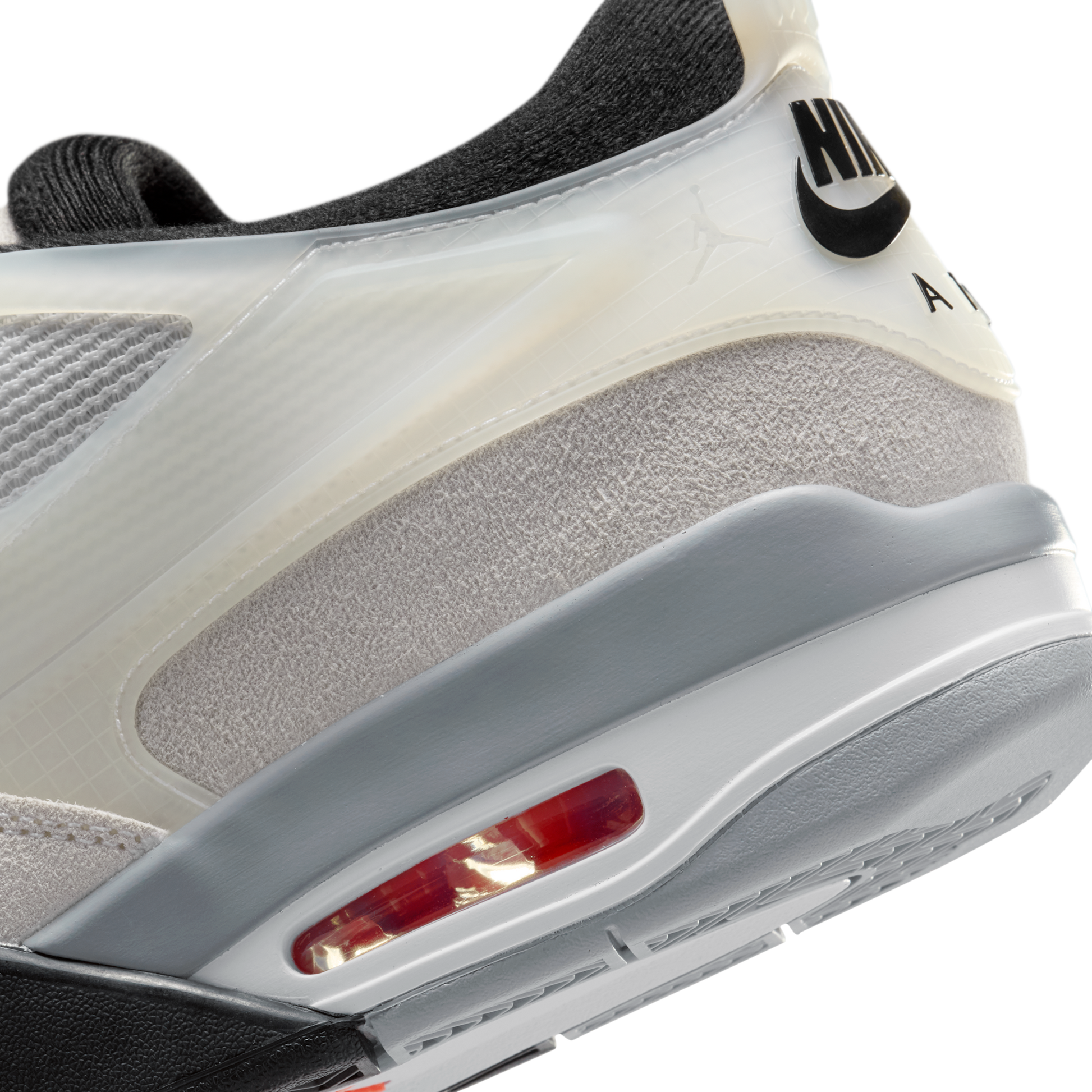 Jordan 4 RM White Light Smoke Grey Black