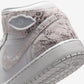 Jordan 1 Mid SE Distressed White Field Silver (GS)