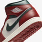 Jordan 1 Mid Redstone Midnight Green
