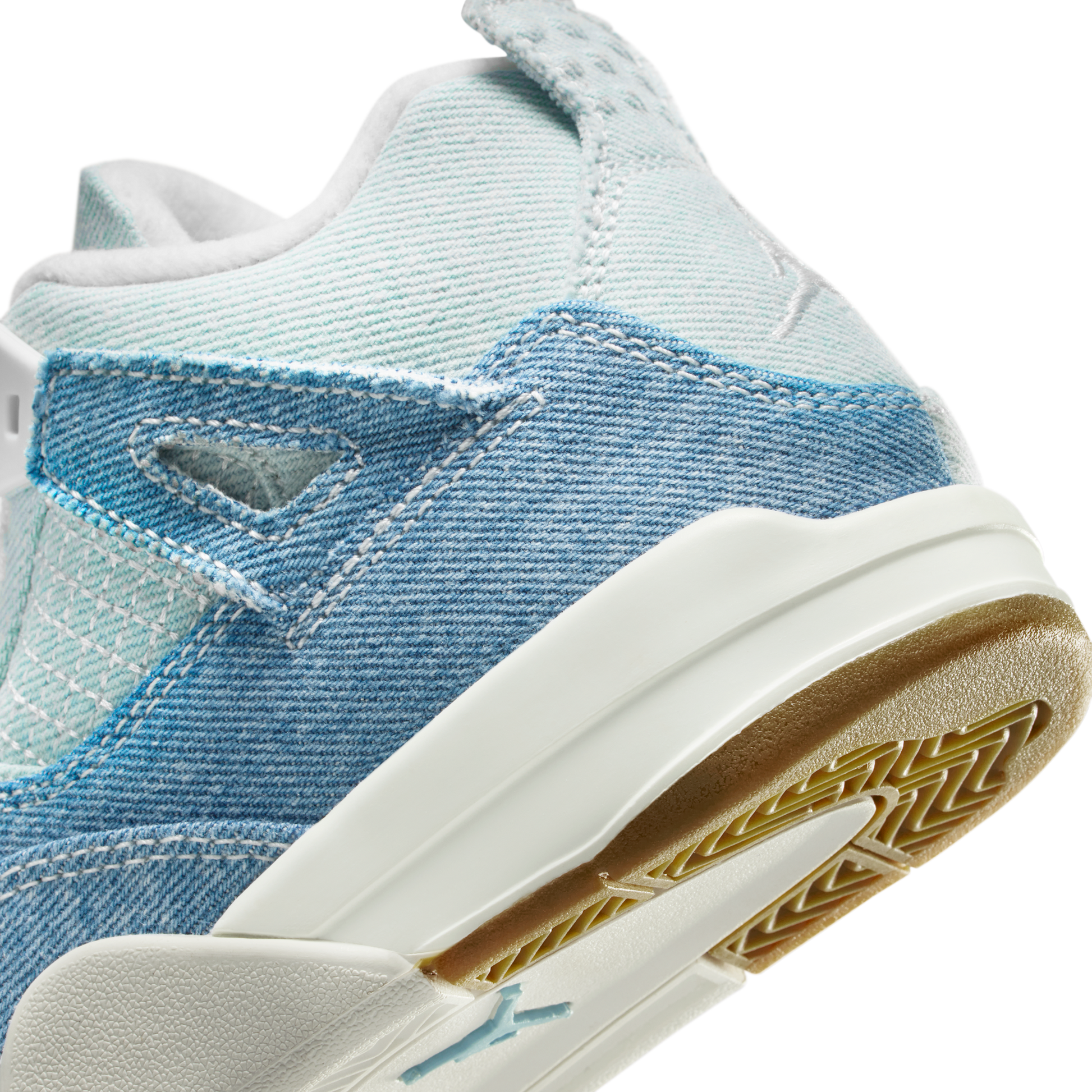 Jordan 4 Retro TEX Denim Worn Blue (PS)