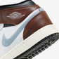Jordan 1 Mid SE White Brown Blue Grey (GS)