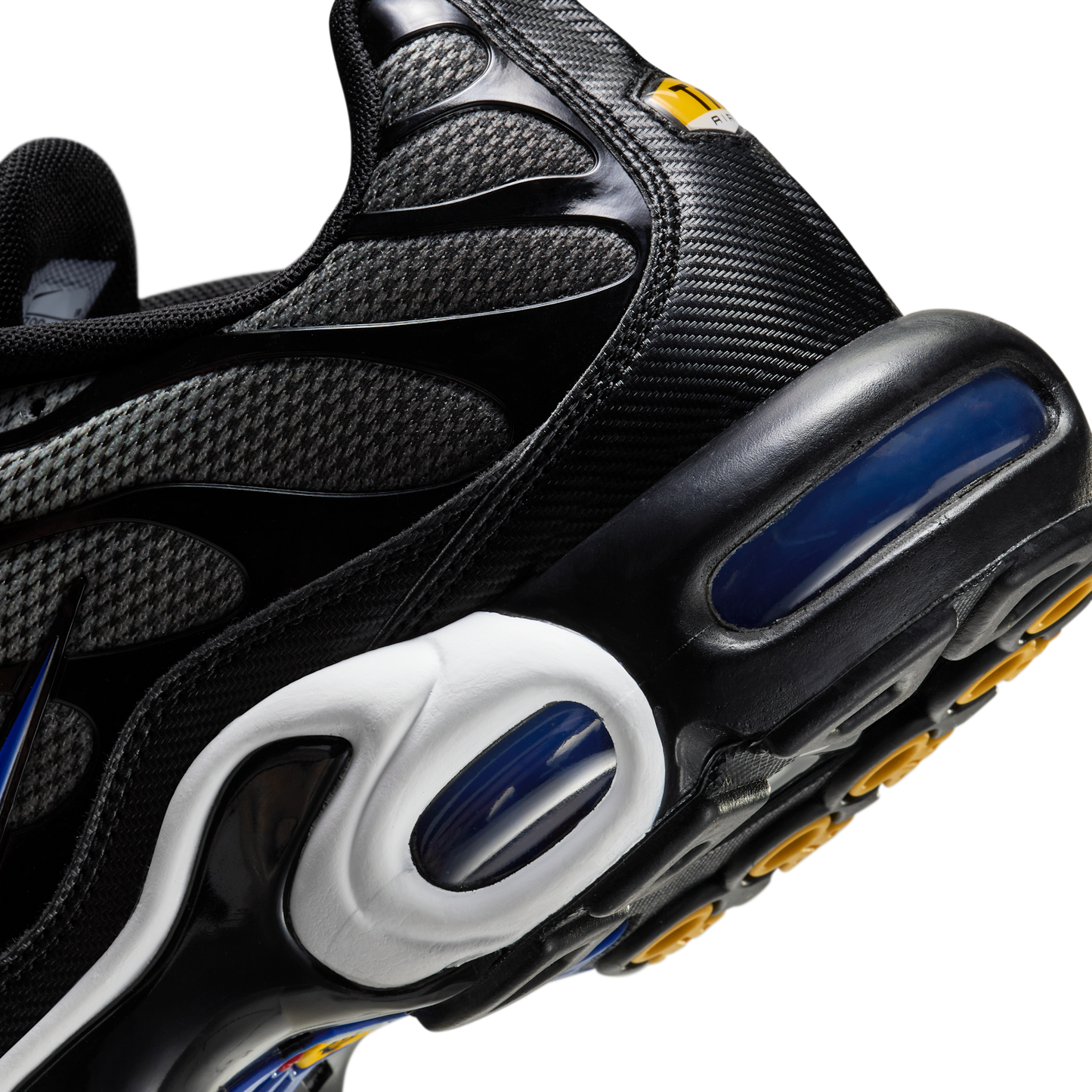Nike Air Max Plus White Black Racer Blue