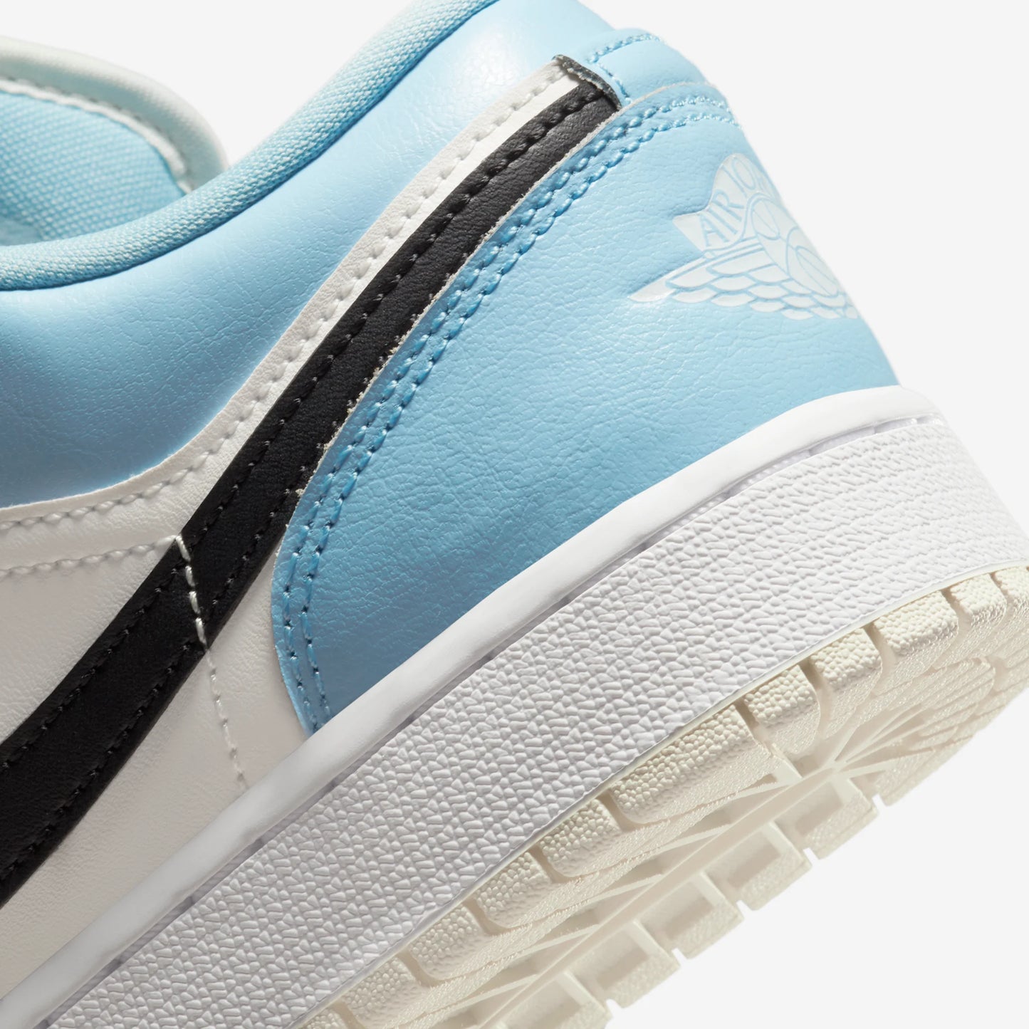 Jordan 1 Low Ice Blue Black (GS)
