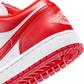 Jordan 1 Low White Chile Red (Women's)