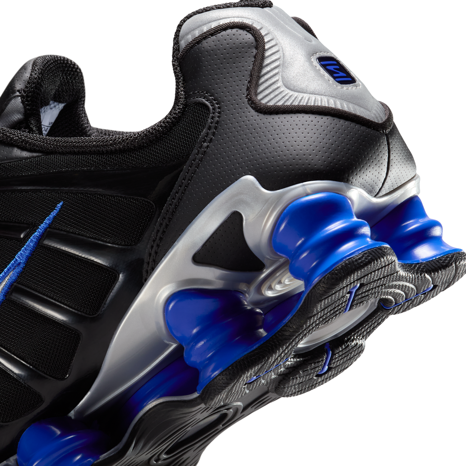 Nike Shox TL Black Racer Blue Metallic Silver
