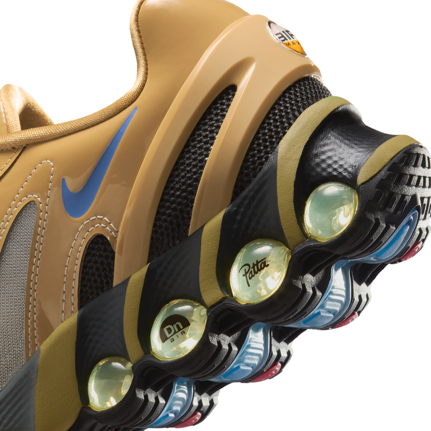 Nike Air Max Dn8 Patta Club Gold Metallic Silver