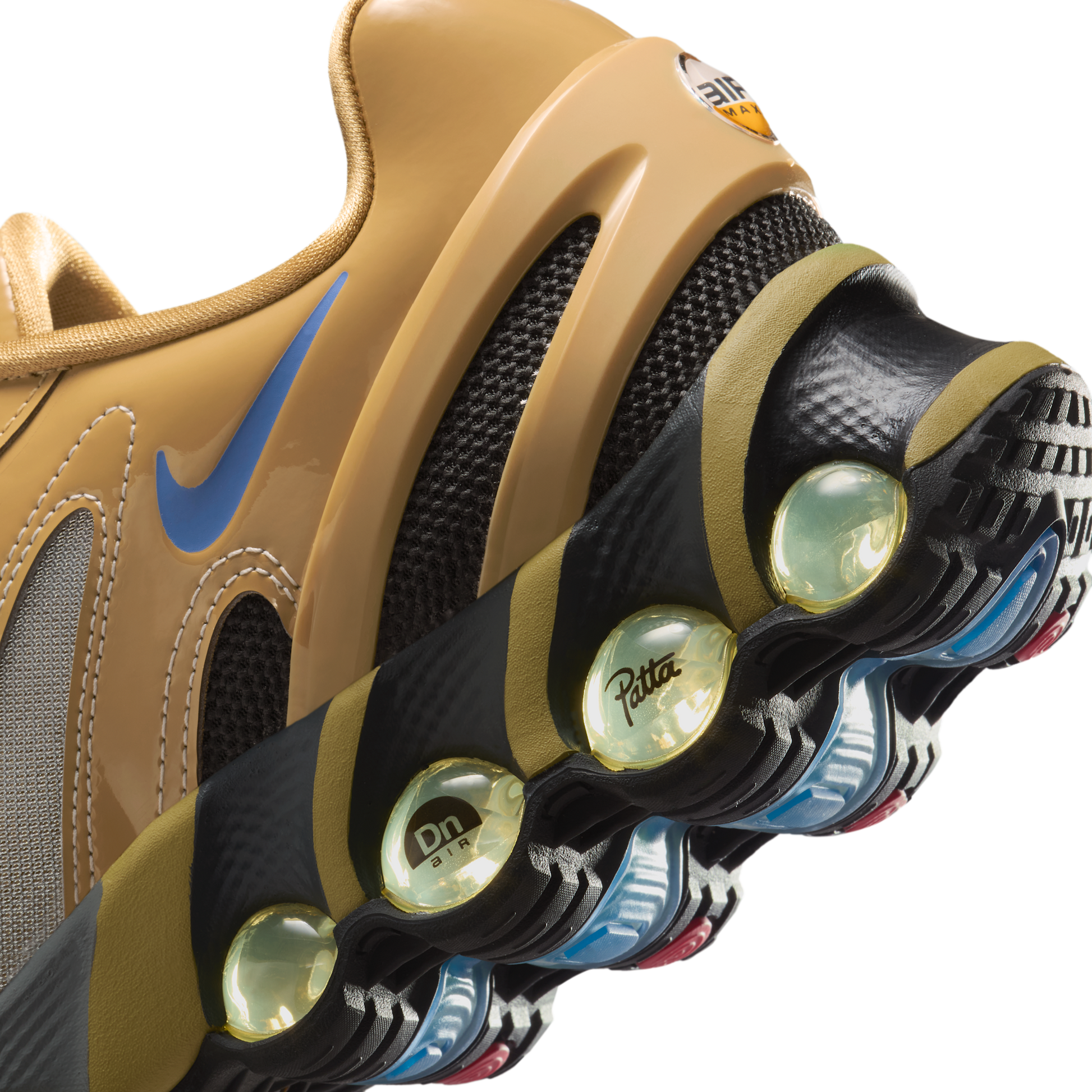 Nike Air Max Dn8 Patta Club Gold Metallic Silver