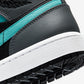 Jordan 1 Mid Grey Aqua