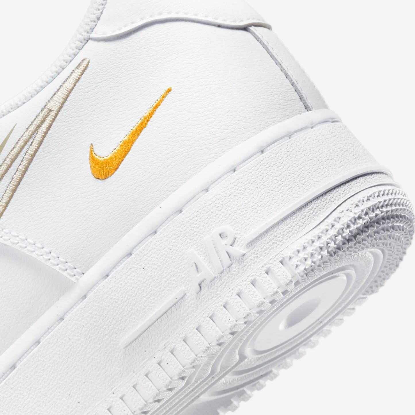 Nike Air Force 1 Low Multi-Swoosh White Yellow