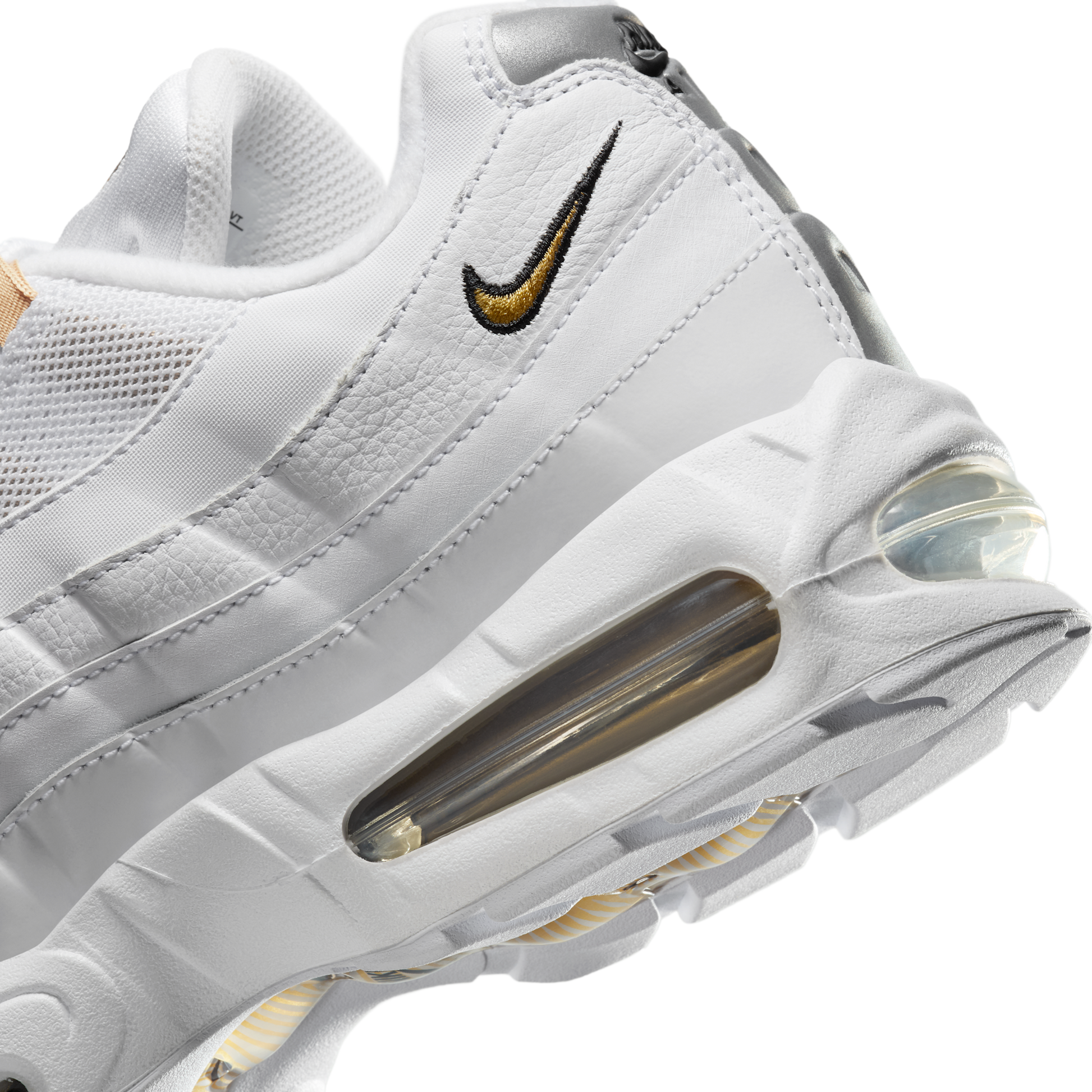 Nike Air Max 95 OG Big Bubble White Team Gold