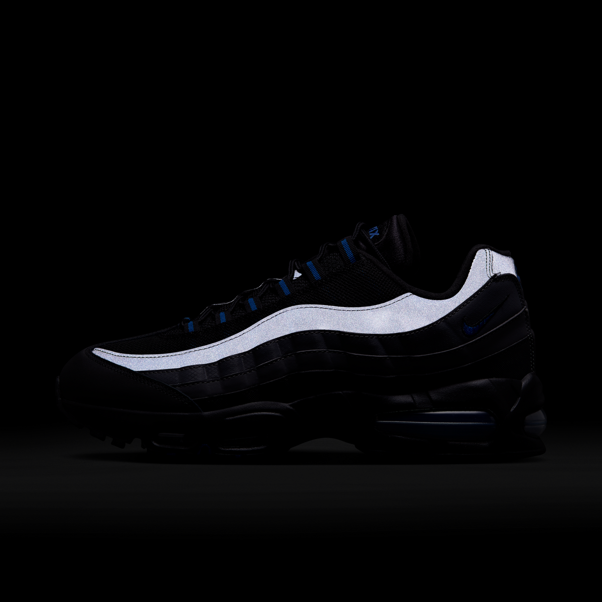 Nike Air Max 95 Big Bubble Black Game Royal