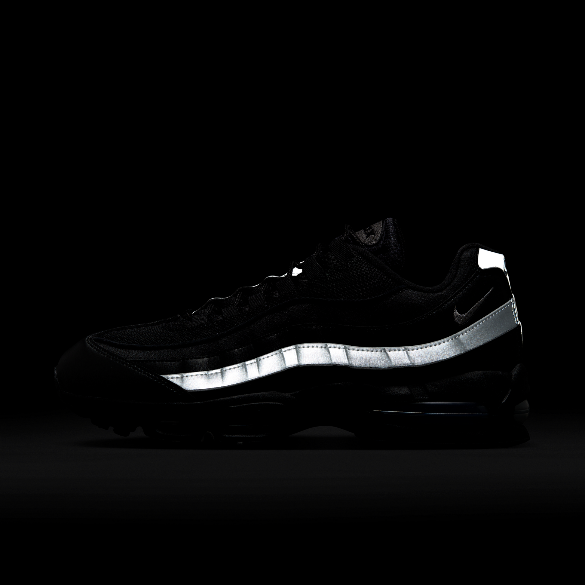 Nike Air Max 95 OG Big Bubble Black White Metallic Silver
