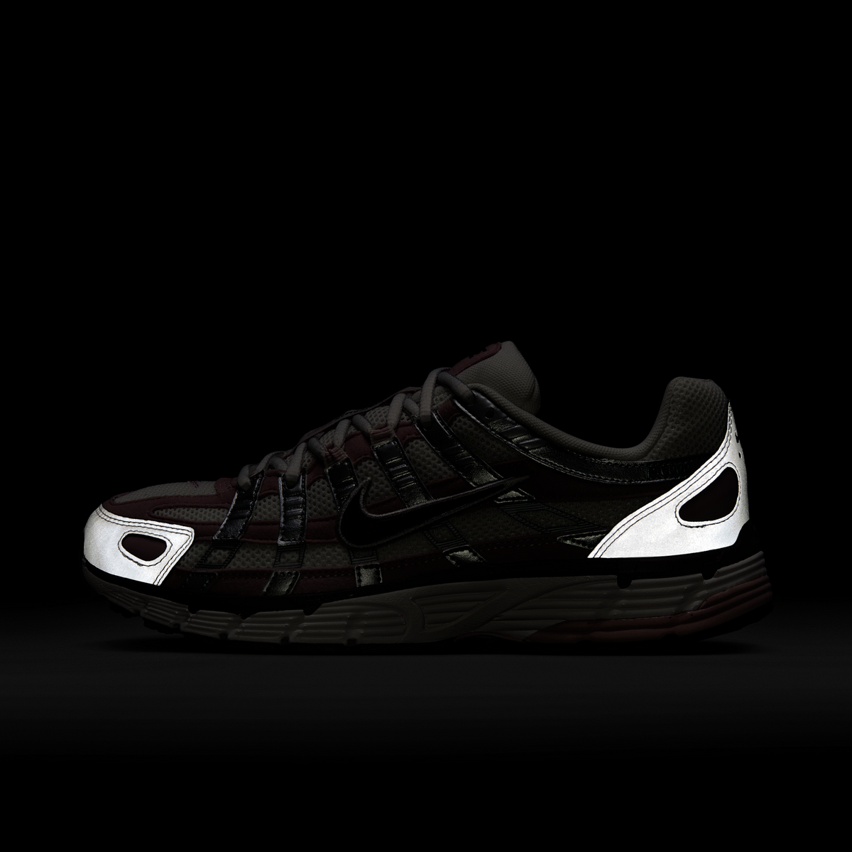 Nike P-6000 Silver Burgundy Plum Chalk (Women's)