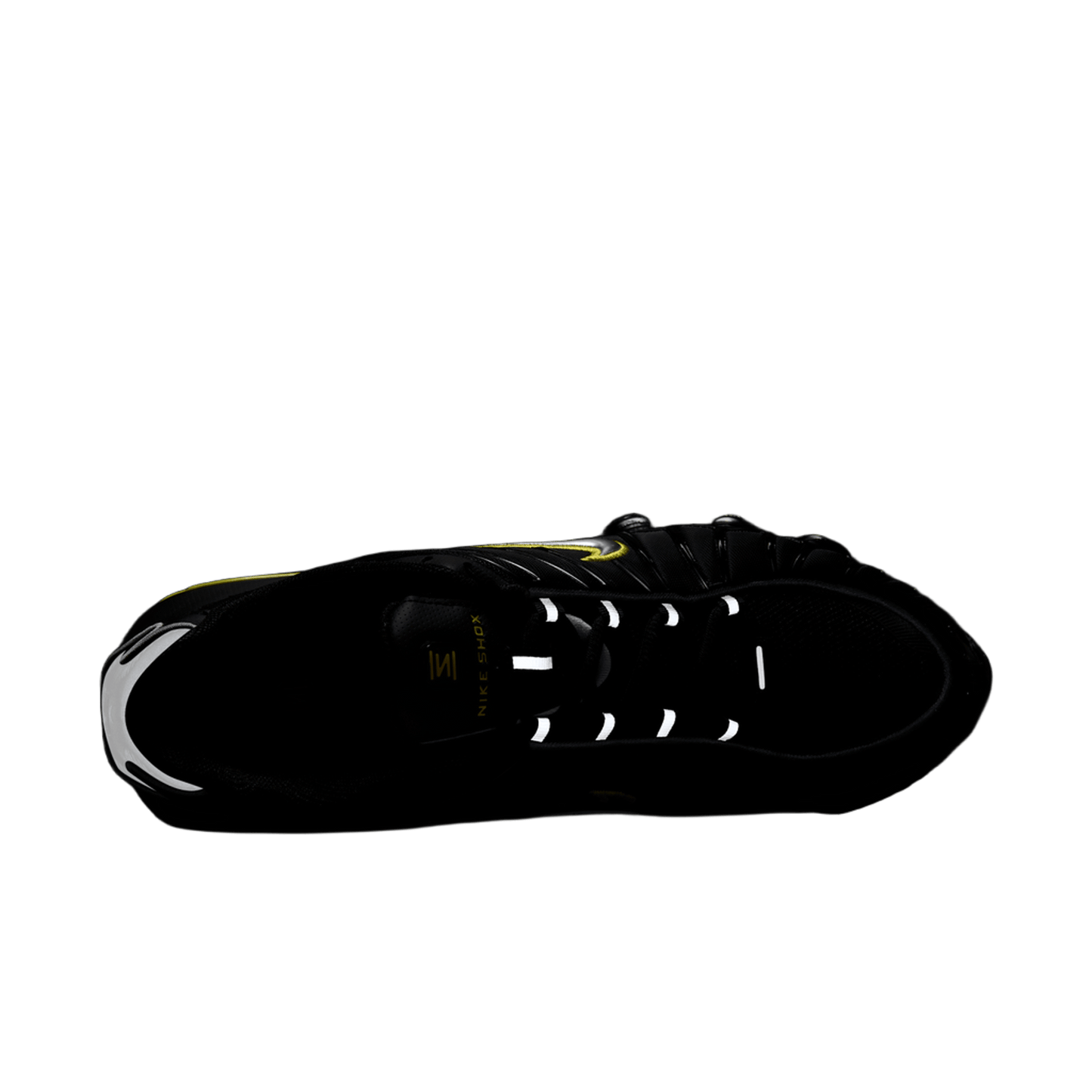 Nike Shox TL Black Dynamic Yellow Metallic Silver